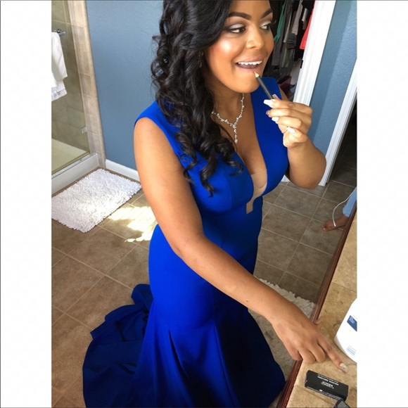 Jovani Trumpet Prom Dress - Picture 3 of 8